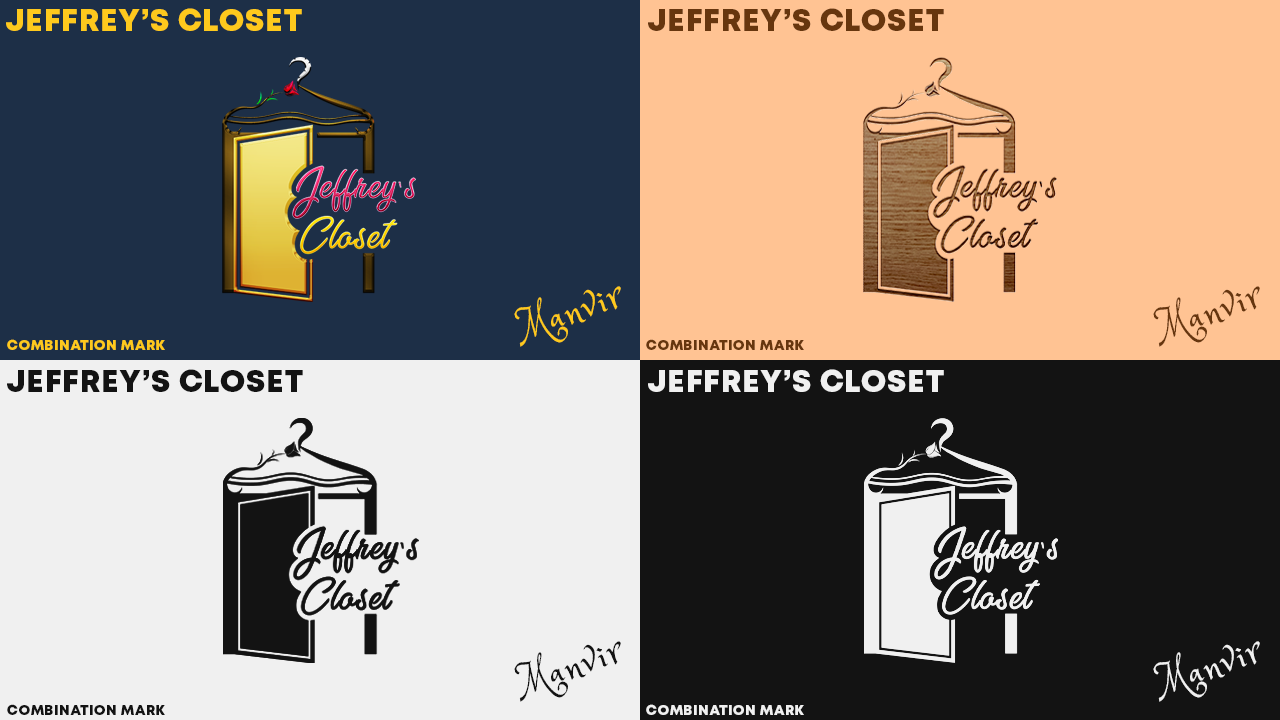 Jeffrey's Closet Minimal Logo